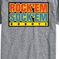 thumbnail image 3 of Rock 'Em Sock 'Em Robots - Rock Sock Em Logo - Men's Short Sleeve Graphic T-Shirt, 3 of 5