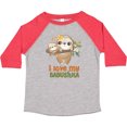 thumbnail image 3 of Inktastic Sloth I Love My Babushka Boys or Girls Toddler T-Shirt, 3 of 5