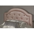 thumbnail image 6 of Hillsdale Furniture Karley Tufted Faux Leather Full Headboard, Embossed Pink, 6 of 6