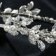 thumbnail image 3 of Nvzi Horquillas para el pelo de boda con flores para novias, peinetas con perlas de cristal, pinzas para el pelo, tocado, accesorios para el pelo de boda dorados, joyas - doradas, 3 of 4
