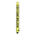 thumbnail image 4 of Professional Diving SMB: 45x5 Inch (115x12.7cm) 210D Nitron Inflatable Surface Marker Buoy with Secure Sealing System, Easy Deployment for Recreational & Pro Divers - Universal Size Floating Safety, 4 of 5