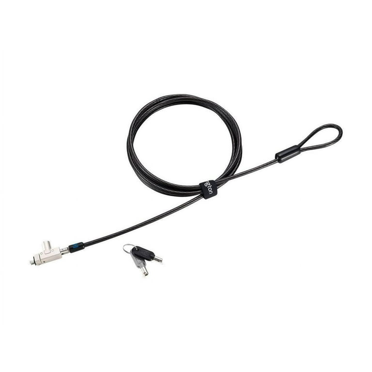 Kensington - Desktop and Peripherals Locking Kit, 8 ft. Steel Cable, Two Keys, Sold as 1 EA Kensington - Desktop and Peripherals Locking Kit, 8 ft. Steel Cable, Two Keys, Sold as 1 EA