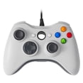 thumbnail image 1 of Controlador Con Cable Controlador Juegos Gamepad Ergonómico para Xbox 360 (blanco), 1 of 8