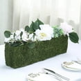 thumbnail image 2 of Efavormart 23.5" Rectangle Preserved Moss Planter Box Moss covered Planters with Inner Lining, 2 of 11