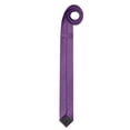thumbnail image 5 of Jacob Alexander Men's Solid Color 1.5 inch Width Ultra Skinny Neck Tie - Wisteria, 5 of 8