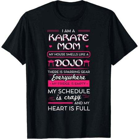 I Am A Karate Mom Japanese Martial Arts Mothers Day Gift Mens T-Shirt