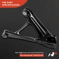 thumbnail image 4 of A-Premium Rear Right Lower Forward Control Arm Compatible with Audi Q7 2007-2015 & Porsche Cayenne 2003-2006/2008-2010 & Volkswagen Touareg 2004-2010, 4 of 9