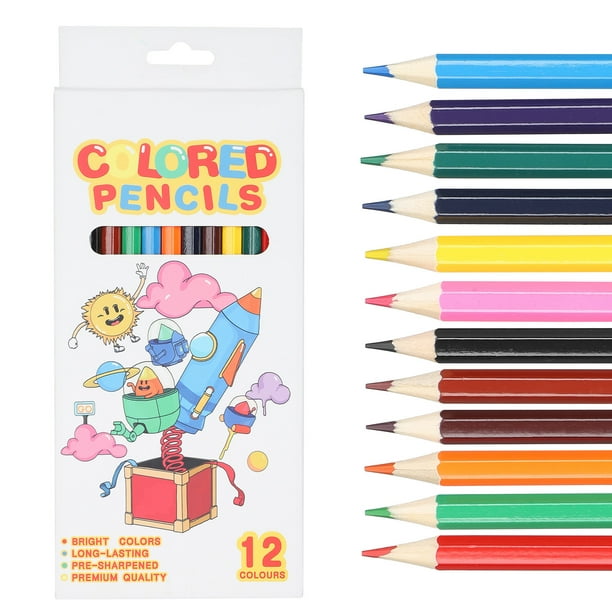 Drawing Color Pencil, Color Pencil Delicate Strokes Nontoxic For Graffiti For Drawing Space