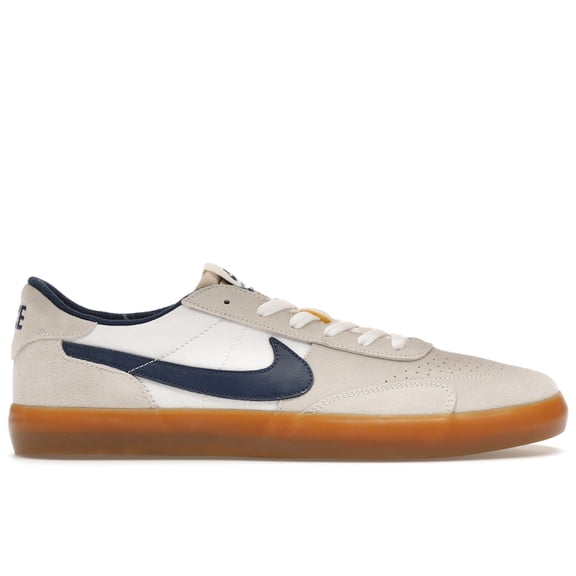 Nike Men's SB Heritage Vulc Summit White Navy Gum Skateboarding Shoes, from StockX