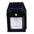 thumbnail image 1 of Luz De Pared Con Energía Solar Avanzada Con 3 Modos, El Sensor De Movimiento De Anochecer Al Amanecer Luces LED LED IP65 Lámparas De Seguridad Al Aire Libre Para La Cerca Del, 1 of 7