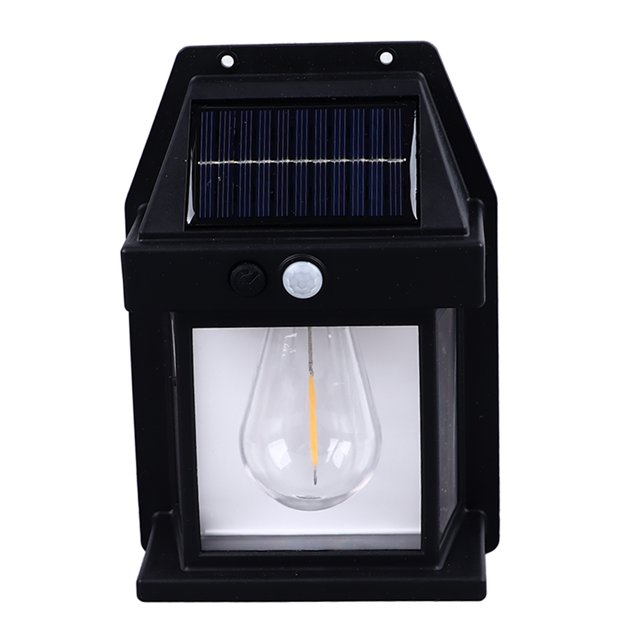 Luz De Pared Con Energía Solar Avanzada Con 3 Modos, El Sensor De Movimiento De Anochecer Al Amanecer Luces LED LED IP65 Lámparas De Seguridad Al Aire Libre Para La Cerca Del