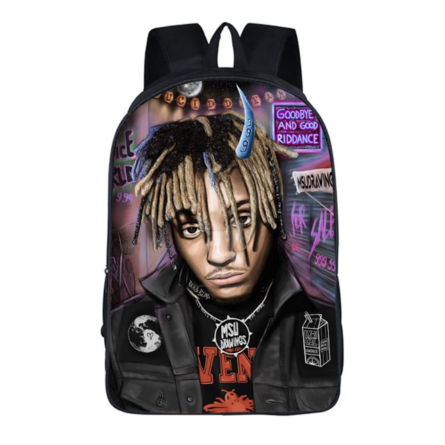 Mochila escolar Juices Wrldss Kids Anime de poliéster, 29 x 12,5 x 42 cm