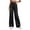 Black, variant on TSADFHJI Wool Skirts for Women High Waist Women's Casual Ripped Jeans Straight Leg Pants Xs Black