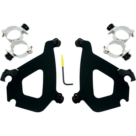 Trigger-Lock Mounting Kit (Black/Bullet Fairing) Compatible with 07-11 Harley VRSCDX