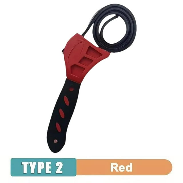 Multifunction Belt Strap Wrench Adjustable OilFilter RepairSpanner Nice Car