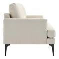 thumbnail image 3 of Modway Evermore Upholstered Fabric Sofa in Beige, 3 of 8