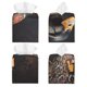 thumbnail image 2 of Balery Graffiti Cool Duck Porta Pañuelos de Cuero con Estampado – Funda Moderna Cuadrada para Caja de Pañuelos, Dispensador 5x5x5'', 2 of 7