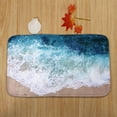 thumbnail image 6 of 1Pc Toilet Seat Cover, 1Pc Bathroom Mat, 1Pc Toilet Seat Mat Bathroom Non-Slip Mat Cover Toilet Lid + Blue Rug Bath Pedestal + Decor, 6 of 6
