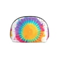 thumbnail image 7 of Portable Bags Clutch Pouch Zipper Smooth Built-In Compartment For Travel Vacation Business Camping Tie-Dye Pattern Bright Colors, 7 of 7