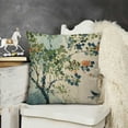 thumbnail image 2 of Ollo0ord Pillow Covers Decorative Pillow Cases, Outdoor Rustic Couch Cushions Cover , Throw Pillow Covers for Sofa Bed Furniture-Butterfly White, 2 of 5