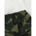 thumbnail image 6 of Dooleck Daddy's Baby Boy Girl Outfits Set Camo Baby Clothes Romper Top Long Pant Headband, 6 of 7