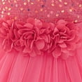 thumbnail image 7 of Toddler Girls Lace Dresses Elegant Flower Dress Puff Sleeve Wedding Party Princess Dress Flower Children Dresses Wedding Dresses, 7 of 7