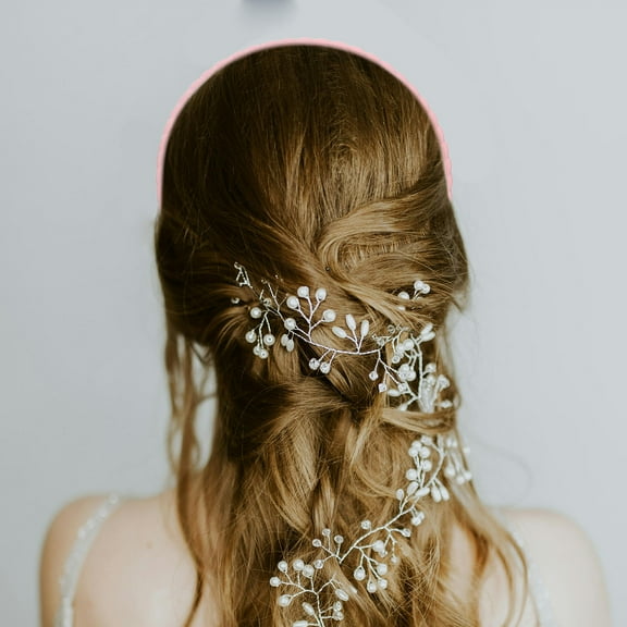 LEORX 3pcs Girls Headbands Design Lightweight and Portable Pink Resin Headbands for Women Travel