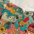 thumbnail image 3 of CLOOCL T-Shirt Long Sleeve for Women Animal Owl Print Blouse Casual Female Loose Plus Size Tops, 3 of 6