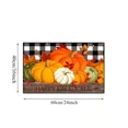thumbnail image 6 of AIGIA 2PCS/Set Fall Pumpkin Kitchen Rugs Non Skid Washable Kitchen Floor Mats for Home Decor, 6 of 13