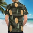 thumbnail image 6 of High Quality Hawaiian Shirts for Men Short Sleeve Aloha Beach Shirt Floral Summer Casual Button Down Shirts Blouses XKXKSF, 6 of 7