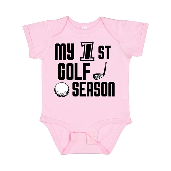 Inktastic My 1st Golf Season Boys Baby Bodysuit