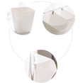 thumbnail image 4 of 4Pack Hanging Cup Holders,Trolley Basket Storage,Rolling Cart Accessories,4.75x4"Hanging Pencil Holder Storage Containers Hanging Buckets Hanging Bins,Plant Container,Make Up Pencil Holder, 4 of 8