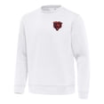 thumbnail image 2 of Men's Antigua White Chicago Bears Relevant Lightweight Pullover Sweatshirt, 2 of 3