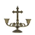 thumbnail image 4 of Candelabro de metal para decoración del hogar, escritorio, artesanía de metal, decoración, 4 of 6