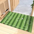 thumbnail image 4 of JOGZMZ Indoor Football Field Game Rug, Living Room Coffee Table Mat, Bedroom Bedside Rug, Bedroom Decoration Rug, Kitchen Mat, Home Decoration, Entrance Door Mat Football B 35.43x23.62 in, 4 of 7