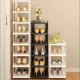 thumbnail image 4 of Zapatero organizador de almacenamiento, estante de zapatos Vertical de múltiples capas Simple para sala de estar, armarios de zapatillas, muebles extraíbles para el hogar, 4 of 4