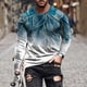 thumbnail image 1 of Blusas y camisas de manga larga con cuello redondo para hombre, blusas casuales de cuello redondo y manga larga, camisetas estampadas, blusas para hombre, 1 of 5