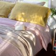 thumbnail image 3 of Misty Rose Linen Duvet Cover, 3 of 4