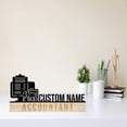 thumbnail image 3 of Handmadetneonsign Accoutant Metal Nameplate, Accoutant Desk Nameplate, Accoutant Desk Name Plate Decor, 3 of 5