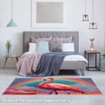 thumbnail image 5 of Flamingo Luxurious Polyester Right-Angle Floor Mat - Soft, Durable Carpet for Home and Office - Ideal for Living Room, Bedroom, and More - Easy to Clean and Maintain, 5 of 6