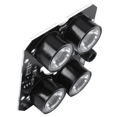 thumbnail image 4 of 3pcs 4 Array IR LED Spot Infrarouge 4X IR LED Board pour la Vision Nocturne des Caméras CCTV (Diamètre 52mm), 4 of 5