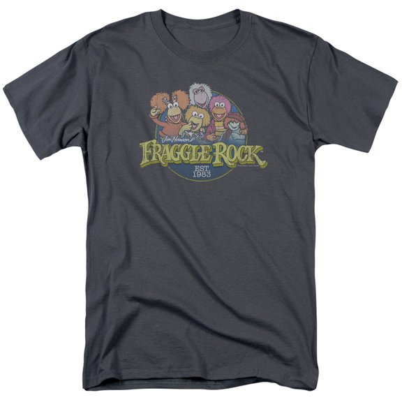 Fraggle Rock Circle Logo Officially Licensed Adult T-Shirt XL