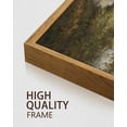thumbnail image 3 of Drsoum Vintage Rustic Canvas Landscape Wall Art Classical Painting Countryside Room Decor 12x16in Natural Framed, 3 of 7