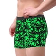 thumbnail image 2 of Kdxio Green Monster Men's Boxer Briefs,Soft and Breathable Cotton Underwear with ComfortFlex Waistband-Large, 2 of 5