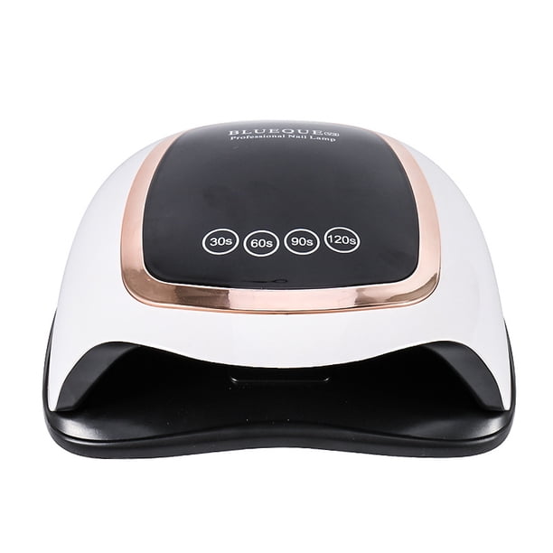 Lámpara secadora de uñas UV, 168 W, LED UV, profesional, automática, secado rápido, 42 LED, pantalla LCD grande, 4 temporizadores (30/60/90/120 s) para uñas semipermanentes.