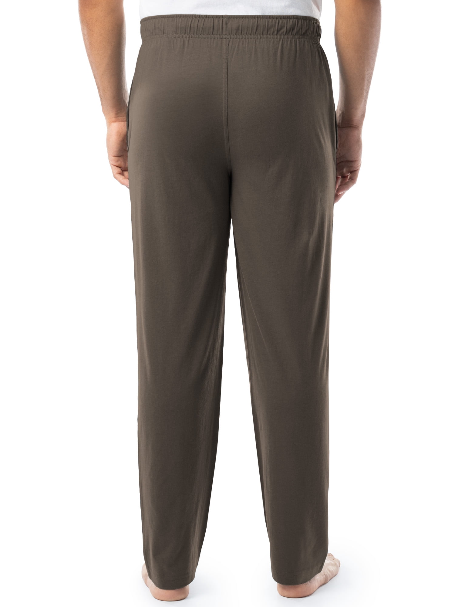 Fruit of the Loom Men's and Big Men's Jersey Knit Pajama Pants, Sizes S-6XL