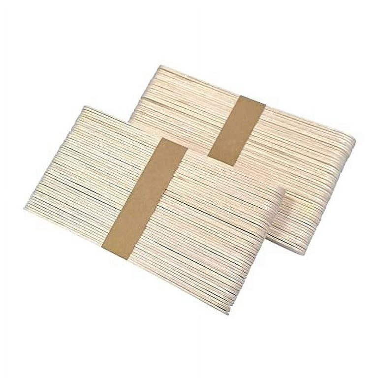 200PCS Jumbo Popsicle Sticks for Crafts 6inch Wood Sticks for Crafts Jumbo  Craft Sticks Bulk Large Popsicle Sticks for Crafts and Art Supplies