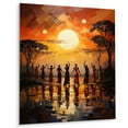 thumbnail image 2 of Designart "Melody Savannah African Wall art II" African Metal Wall Art, 2 of 5