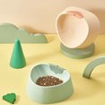 thumbnail image 2 of CSChome Cat Feeding Bowl Feeding Bowl Non-Slip Large Capacity Cartoon Strawberry Shape Plastic Unbreakable, 2 of 7