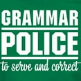 thumbnail image 3 of CafePress - Grammar Police T Shirt - Women's Traditional Fit Dark T-Shirt, 3 of 4